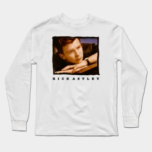 Rick Astley 80s Long Sleeve T-Shirt